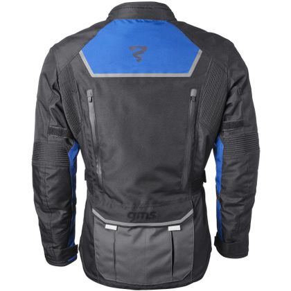 GMS TWISTER NEO WATERPROOF Motorvest - Zwart / Blauw