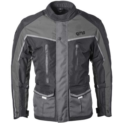 GMS TWISTER NEO WATERPROOF Motor Vest - Black / Grey Ref : GMS0035 