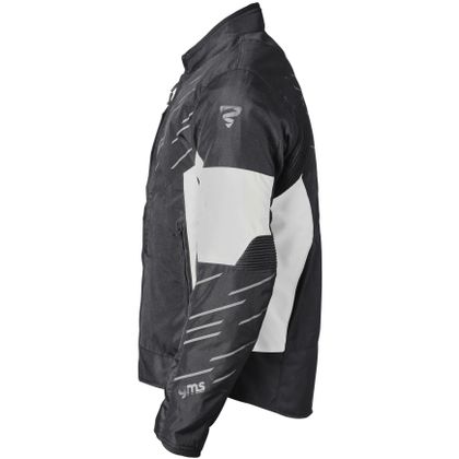 GMS KASAI WATERPROOF Motorbike Jacket - Black / White
