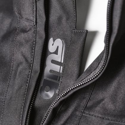 Blouson Moto GMS DOWTOWN WATERPROOF - Noir
