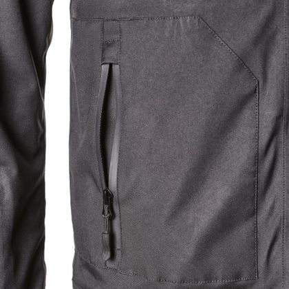 Blouson Moto GMS DOWTOWN WATERPROOF - Noir