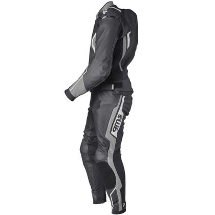 Combinaison GMS GR-1 2 PIECES - VERSION LONGUE - Noir / Gris