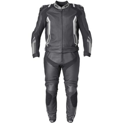 Combinaison GMS GR-1 2 PIECES - VERSION LONGUE - Noir / Gris Ref : GMS0087 