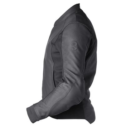 Blouson Moto GMS GS-1 VERSION LONGUE - Noir