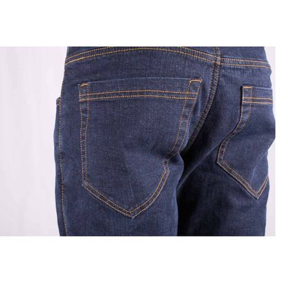 Jean Moto GMS BOA - Straight / Régular - Bleu