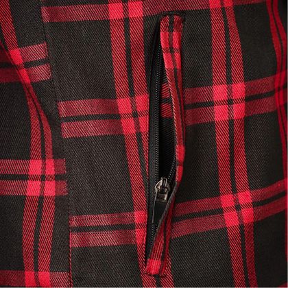 Surchemise Moto GMS JAGUAR NEO - Noir / Rouge