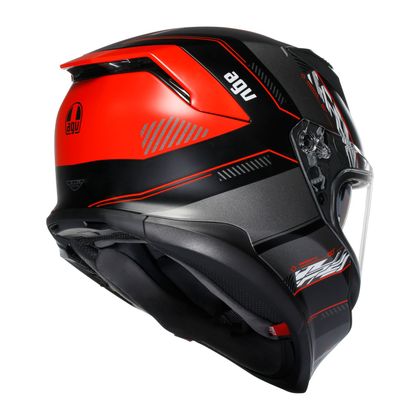 Casque AGV K7 - KYBER - Noir / Rouge