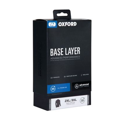 Oxford ADVANCED BASE Technisches Trikot - Schwarz