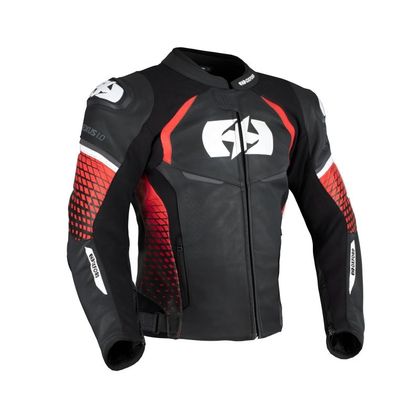 Oxford NEXUS 1.0 Motorbike Jacket - Black / Red Ref : OD0556 