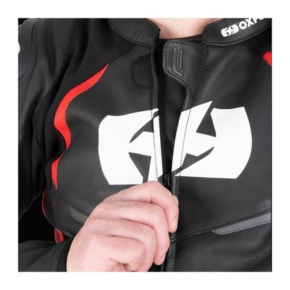 Oxford NEXUS 1.0 Motorbike Jacket - Black / Red