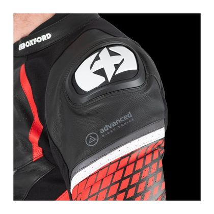 Oxford NEXUS 1.0 Motorbike Jacket - Black / Red