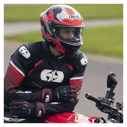 Oxford NEXUS 1.0 Motorbike Jacket - Black / Red