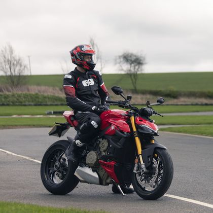 Oxford NEXUS 1.0 Motorbike Jacket - Black / Red