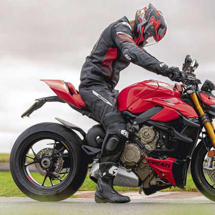 Oxford NEXUS 1.0 Motorbike Jacket - Black / Red