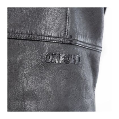Blouson Moto Oxford HOLTON - Noir