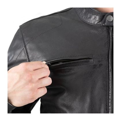 Blouson Moto Oxford HOLTON - Noir