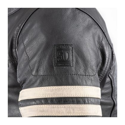Blouson Moto Oxford HOLTON - Noir
