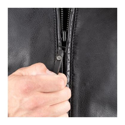 Blouson Moto Oxford HOLTON - Noir