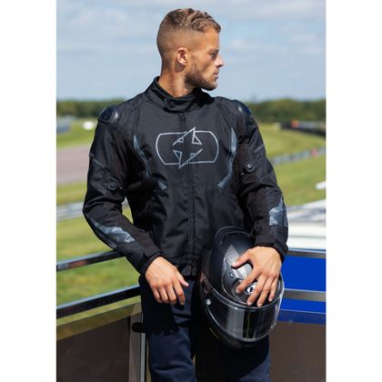 Oxford OMEGA 1.0 DRY2DRY Motorjas - Zwart