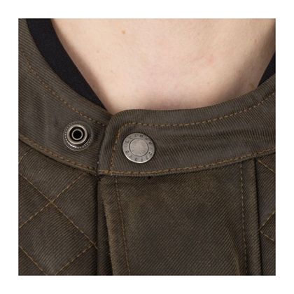 Oxford HARDY 2.0 WAX Motorjas - Groen