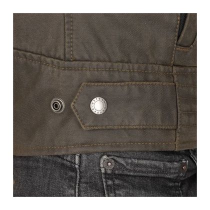 Oxford HARDY 2.0 WAX Motorjas - Groen