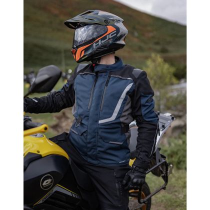 Oxford MONTREAL 5.0 DRY2DRY Motorvest - Blauw / Zwart