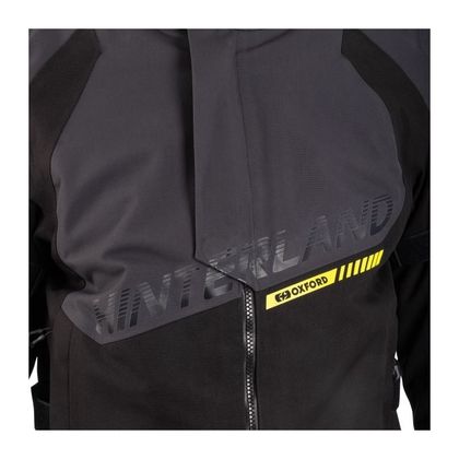 Oxford HINTERLAND 2.0 DRY2DRY TRILAMINATE Motorvest - Zwart / Grijs