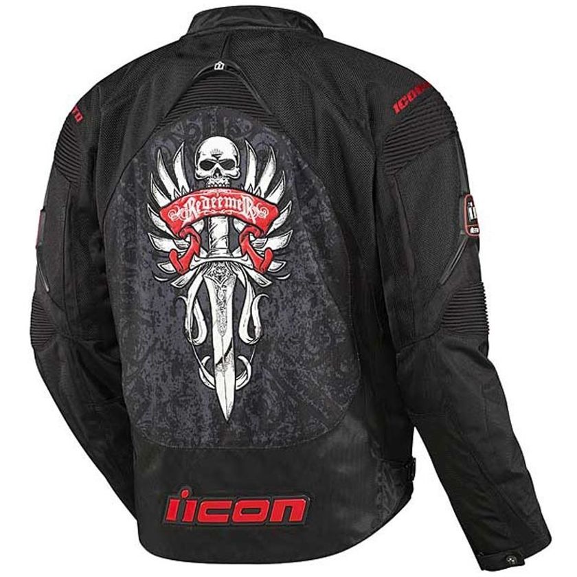 Motorbike Jacket Icon CONTRA REDEEMER JACKET - Motoblouz.com