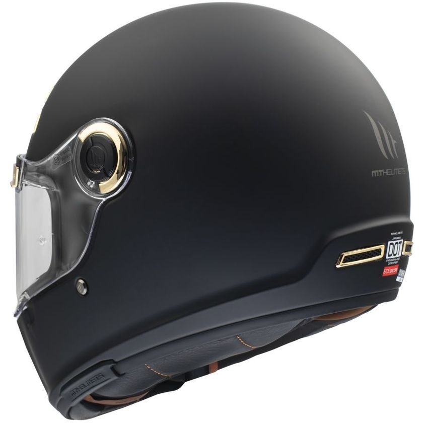Visiera MT-V-32 Trasparente Mt Helmet Per Casco JARAMA - Oro Vendita Online