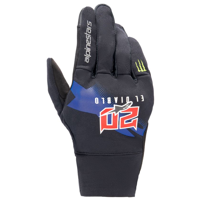 Gants Alpinestars FQ20 FABIO QUARTARARO REEF MONSTER - Motoblouz.com