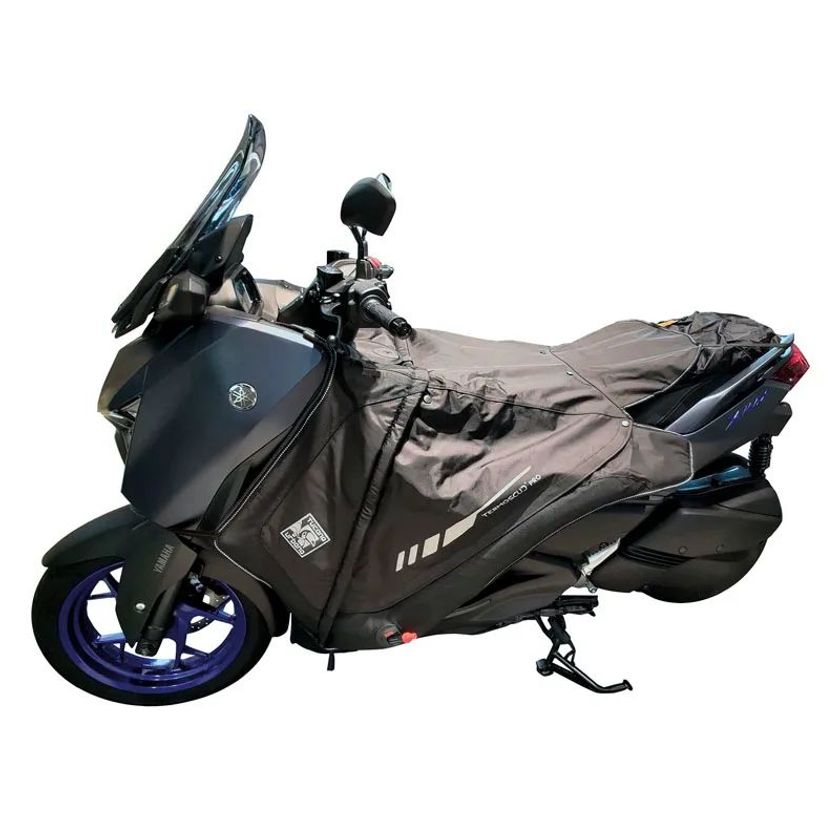 TUCANO URBANO TERMOSCUD® PRO NERO – Coprigambe Per Scooter Con Sistema 4 Stagioni, Antivento E Impermeabile