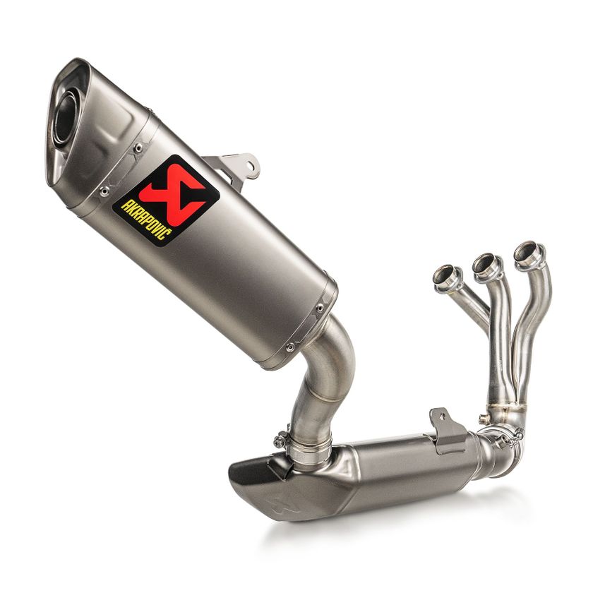 Ligne Complète Akrapovic Yamaha MT-09 / Tracer 900 Titane Inox - Ligne