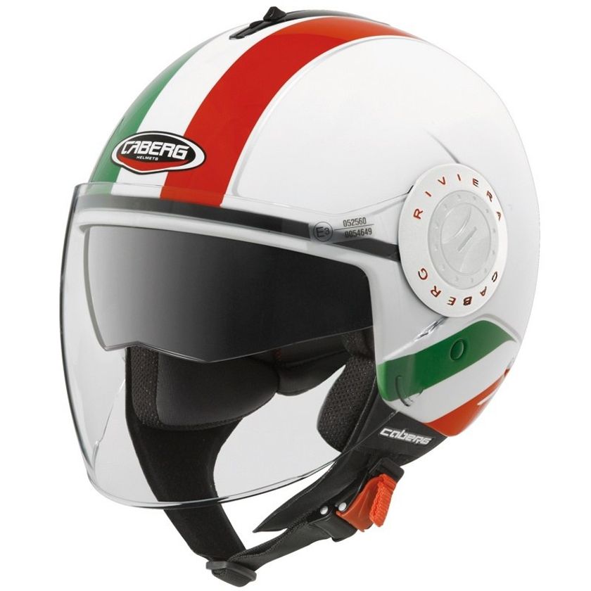 Casque de moto Caberg RIVIERA V4X GEO Jet Noir Mat Anthracite Rose