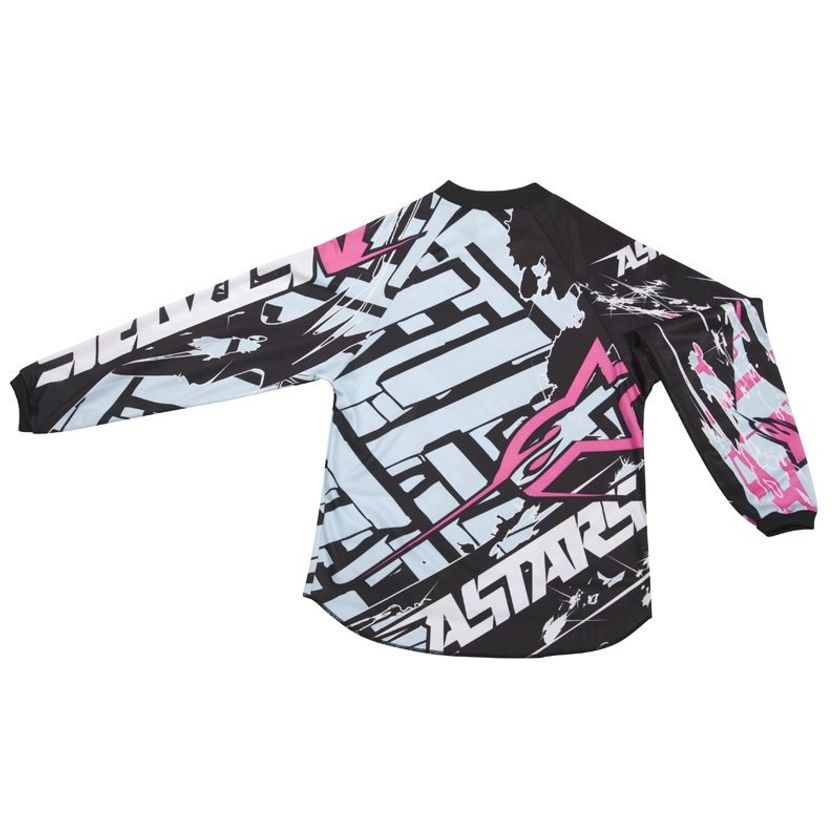 Tenue enfant ALPINESTARS Racer Veil violet/noir 2025