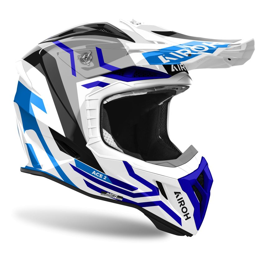 Casque cross Airoh AVIATOR ACE 2 - GROUND - Motoblouz.com