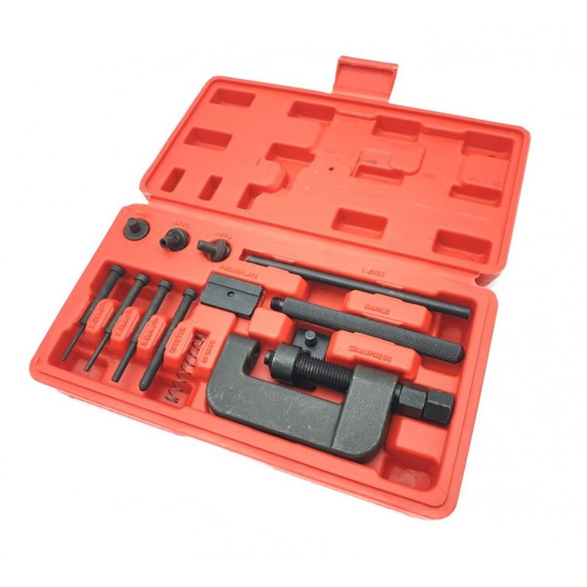 YiPHomn 12 en 1 Kit Derive Chaine Velo Universel, Dérive de Chaîne pour Vélos, Outil Pince Chaine Velo, Outils de Verrouillage Chaîne de Vélo pour 6/7/8/9/10/11/12 Vitesses, Vélo de Route Montagne