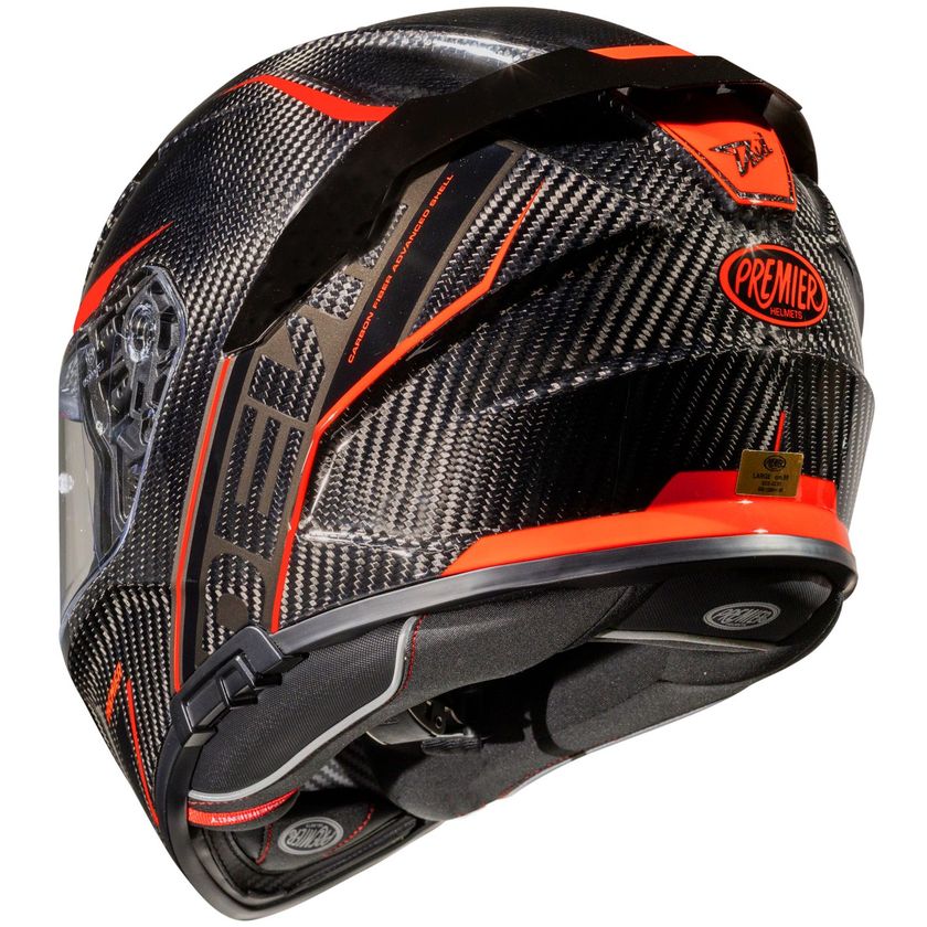 Casco Integral Premier Devil, Talla L - Con Interior Lavable, Hebilla QRM Y Listo Para Bluetooth