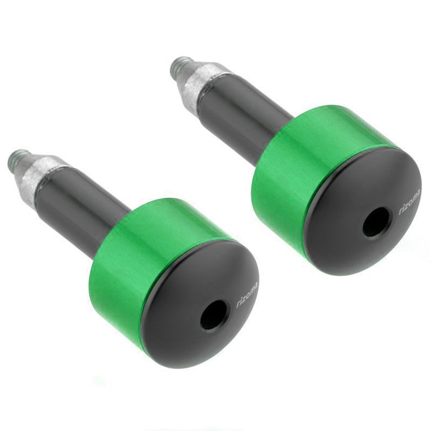 Embouts De Guidon Métal Universels Pour Moto/scooter/quad - Chrome, 17 Mm, Contrepoids Antivibration (lot De 2, Facile à Monter)