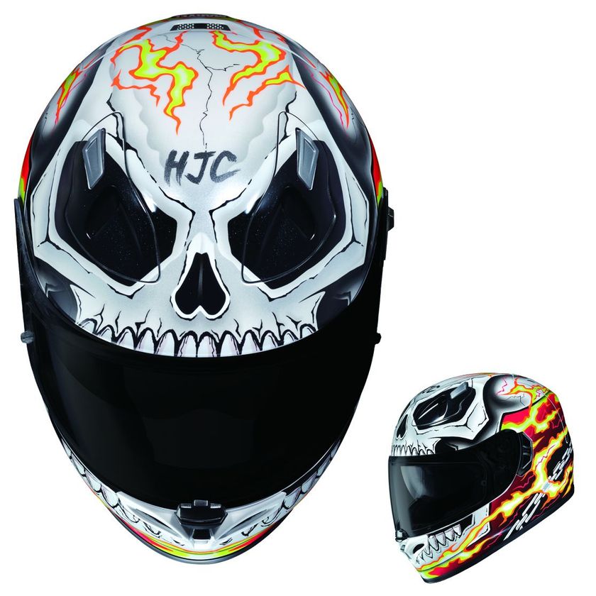 Full-face helmet Hjc FG ST - GHOST RIDER MARVEL - Motoblouz.com