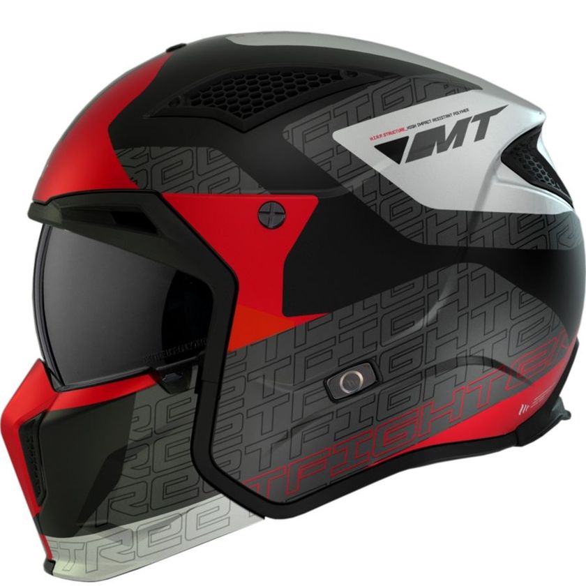 Motoblouz Helmet Mt Street Fighter Casque Modulable MT HELMETS