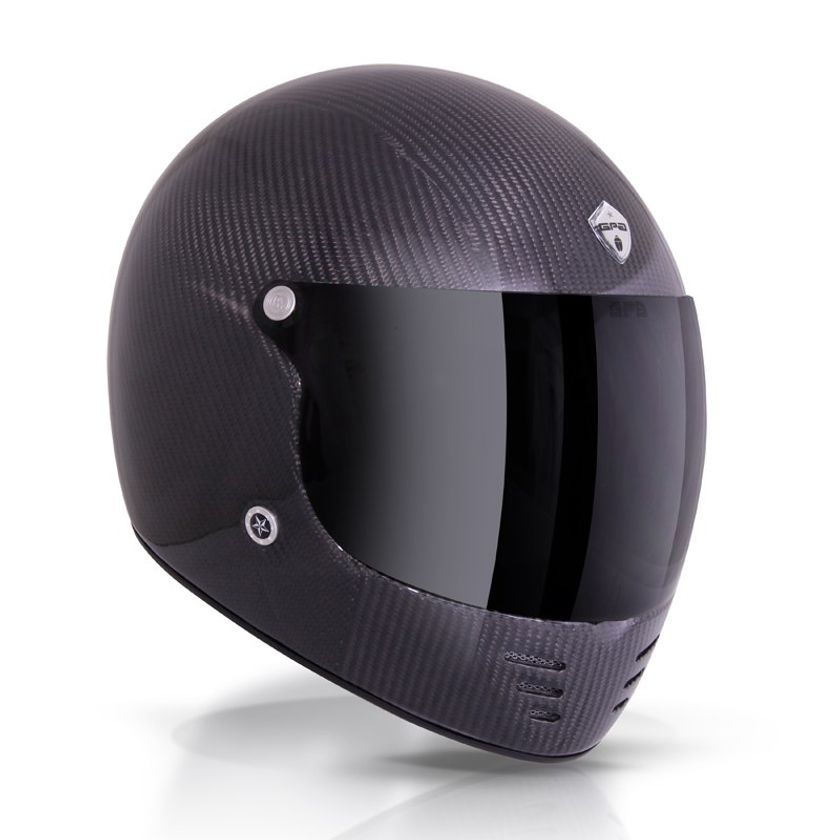 Casque GPA PURE - CARBONE - Motoblouz.com