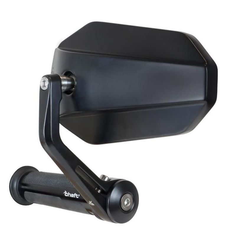 Rétroviseurs Moto E24 – Kit 2 Pièces Aluminium – Guidon M6 Ou 13-20mm – Pivotant 360° – Pour Quad, Scooter, ATV