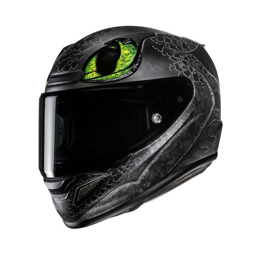 Casque intégral HJC RPHA 12 - TOOTHLESS II - Motoblouz.com