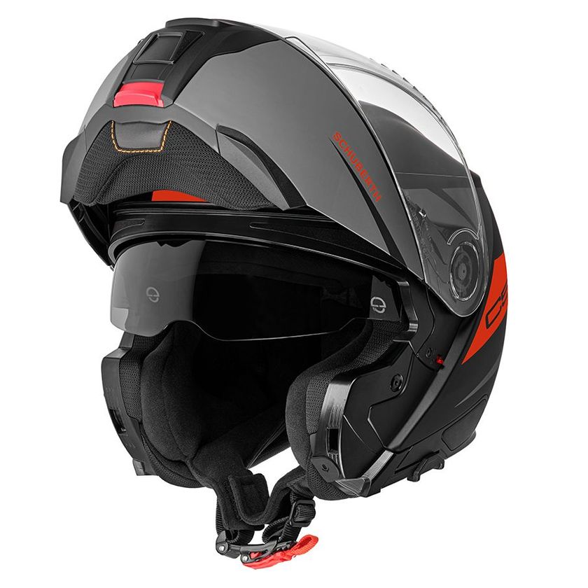 Casque Modulable SCHUBERTH C5 Gris - Homologué ECE 22.06 - Léger Et Connecté - 12