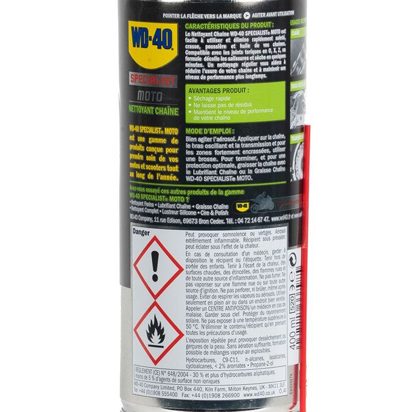 WD-40 - aérosol de 400 ml - LUB4031