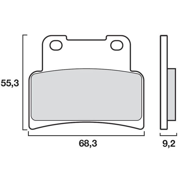 Pastiglie freno 07GR7707