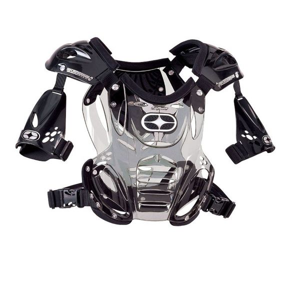 Pare pierre No Fear STRATOS CHEST PROTECTOR CLEAR SOLID Protections Mx / Enduro