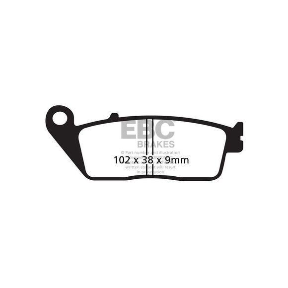 Pastiglie freno FA142