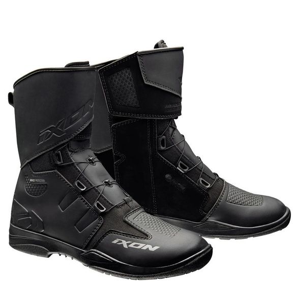 COMBAT MOTOBLOUZ – Demi-Bottes Moto Femme Certifiées CE – Cuir Vachette Souple, Talon 5 Cm, Léopard Intérieur
