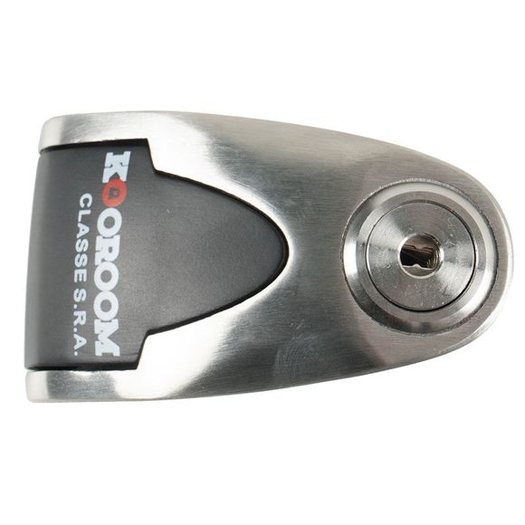 Antivol Moto Bloque-disque Avec Alarme 100 DB - Certifié SRA, Acier Trempé, 3 Clés - Argent (Réf. SRA MOTOBLOUZ)